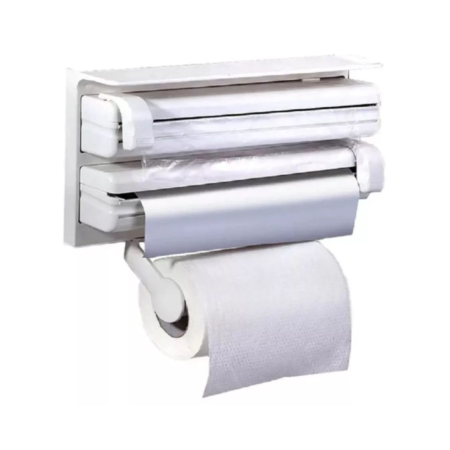 DISPENSADOR MULTIFUNCIONAL TRIPLE COCINA FILM PAPEL - 4