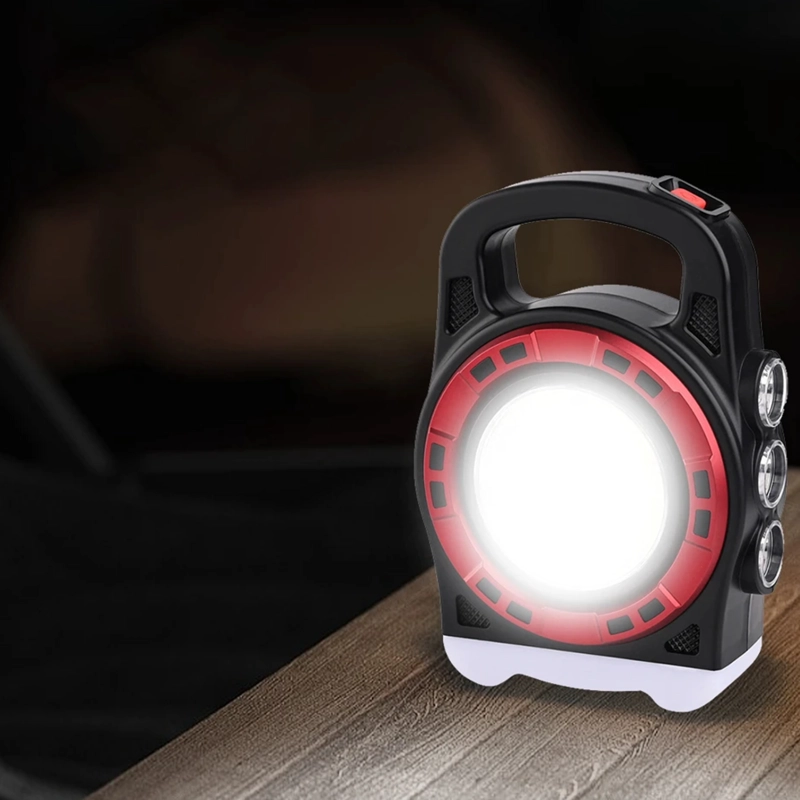 LINTERNA IMPORTCLICK HOG.831 LUZ SOLAR EXTERIORES CAMPING CARGA USB - 4