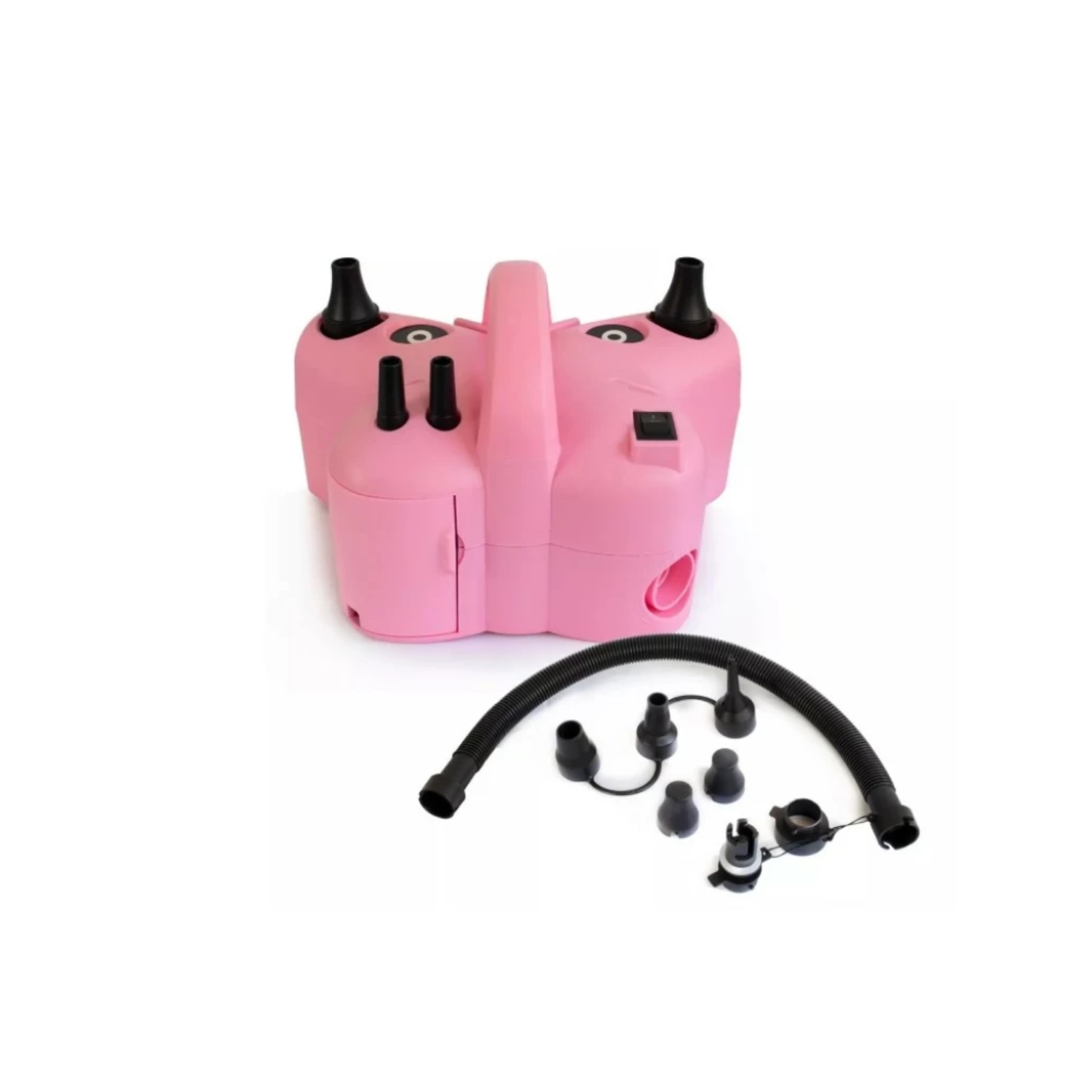 INFLADOR IMPORTCLICK COMPRESOR GLOBO 4 PUERTOS INFLABLES ELÉCTRICO HOG.807 - 1