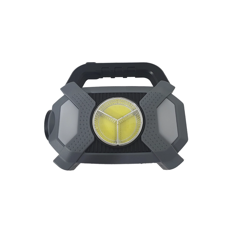 LINTERNA IMPORTCLICK HOG.828 LUZ SOLAR EXTERIORES CAMPING 20 WATT NEGRO - 1