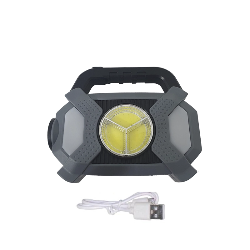 LINTERNA IMPORTCLICK HOG.828 LUZ SOLAR EXTERIORES CAMPING 20 WATT NEGRO - 3