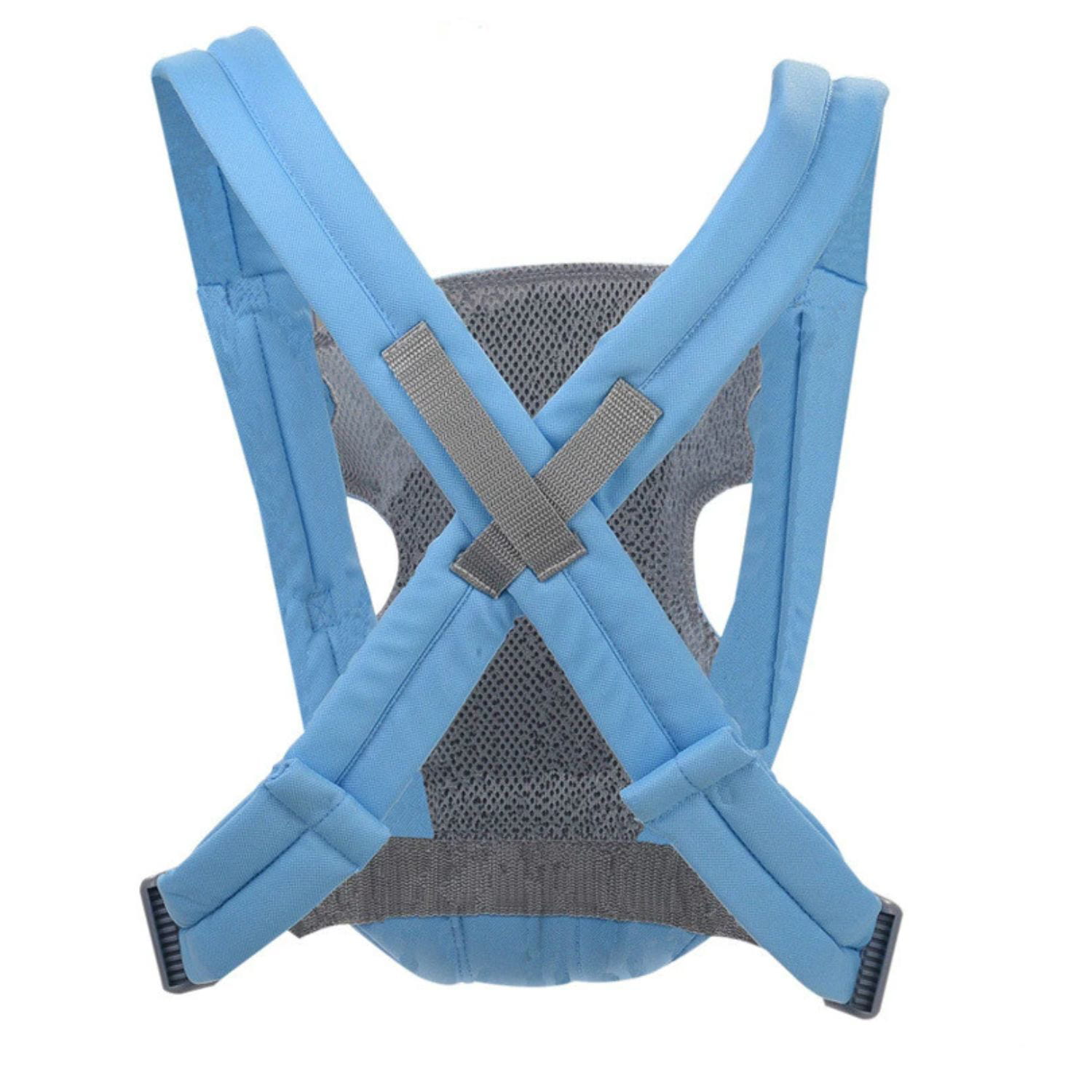 MOCHILA IMPORTCLICK INF.63 PORTABEBÉS ERGONÓMICA ACOLCHADO AZUL - 6