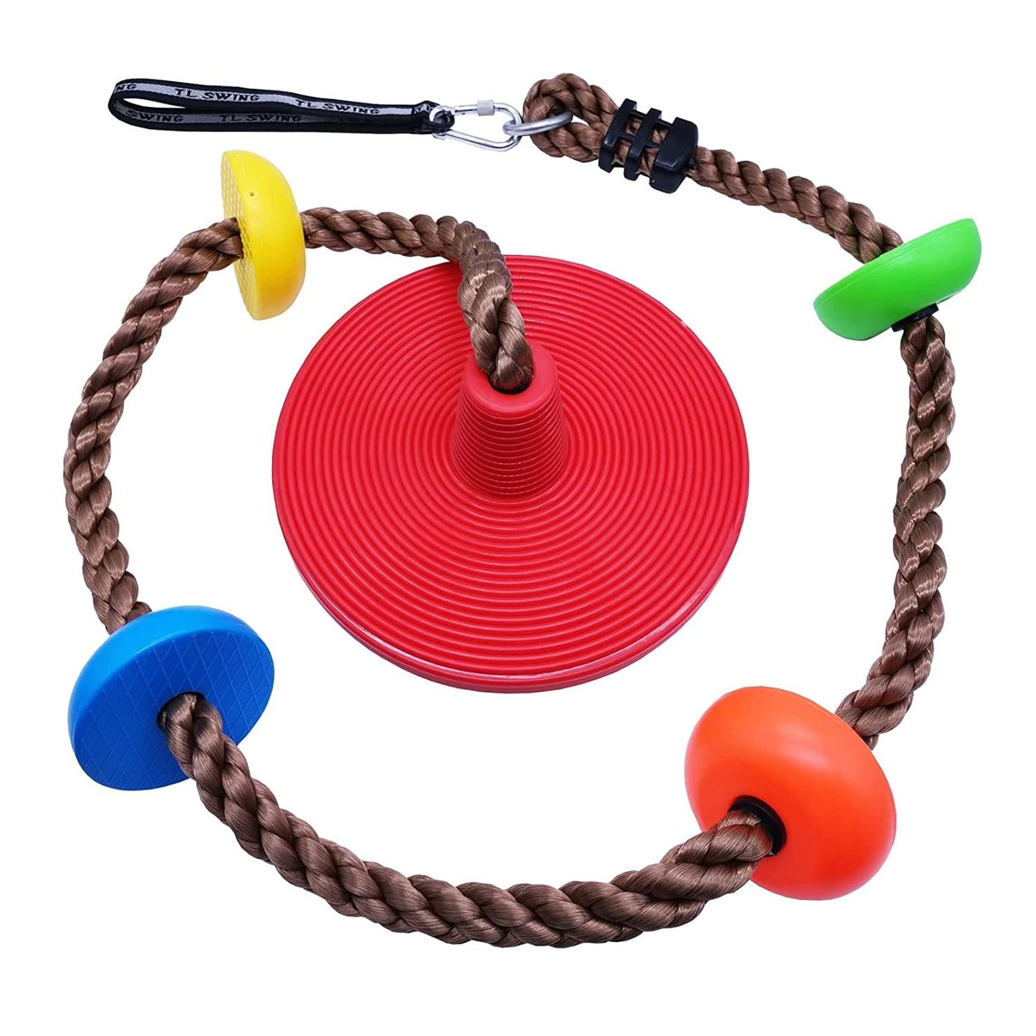 COLUMPIO IMPORTCLICK INF.60 CUERDA MECEDOR ESCALADOR INFANTIL 2 MTS MULTICOLOR - 1