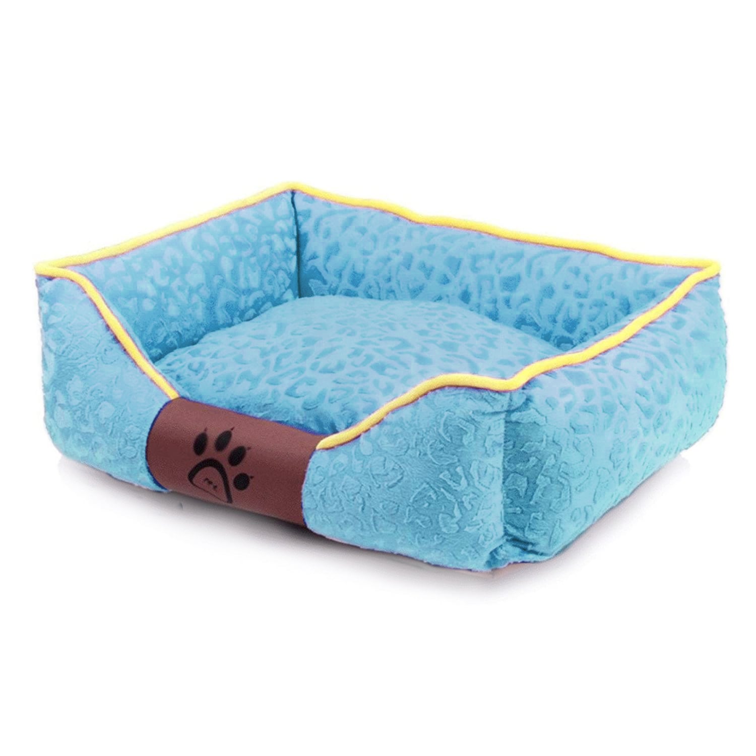 CAMA GATO IMPORTCLICK ULTRASUAVE 36X46 CM COLCHÓN CELESTE - 2