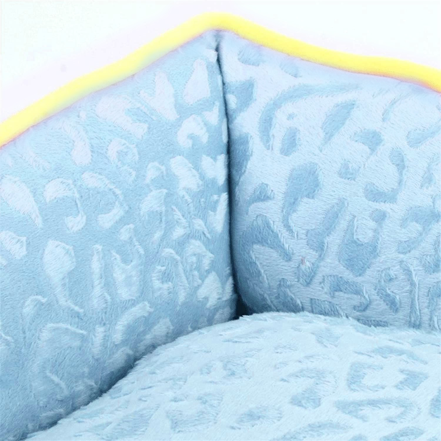 CAMA GATO IMPORTCLICK ULTRASUAVE 36X46 CM COLCHÓN CELESTE - 4