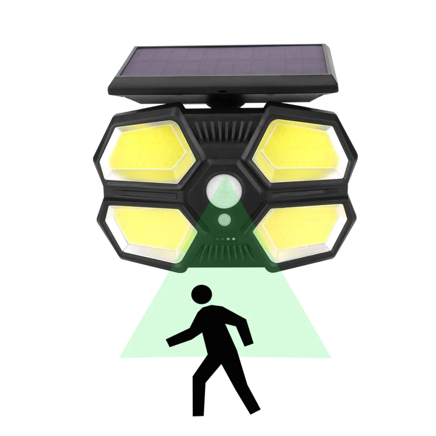 FOCO LÁMPARA IMPORTCLICK HOG.765 PARED SENSOR MOVIMIENTO SOLAR 180LED COB/LED - 3
