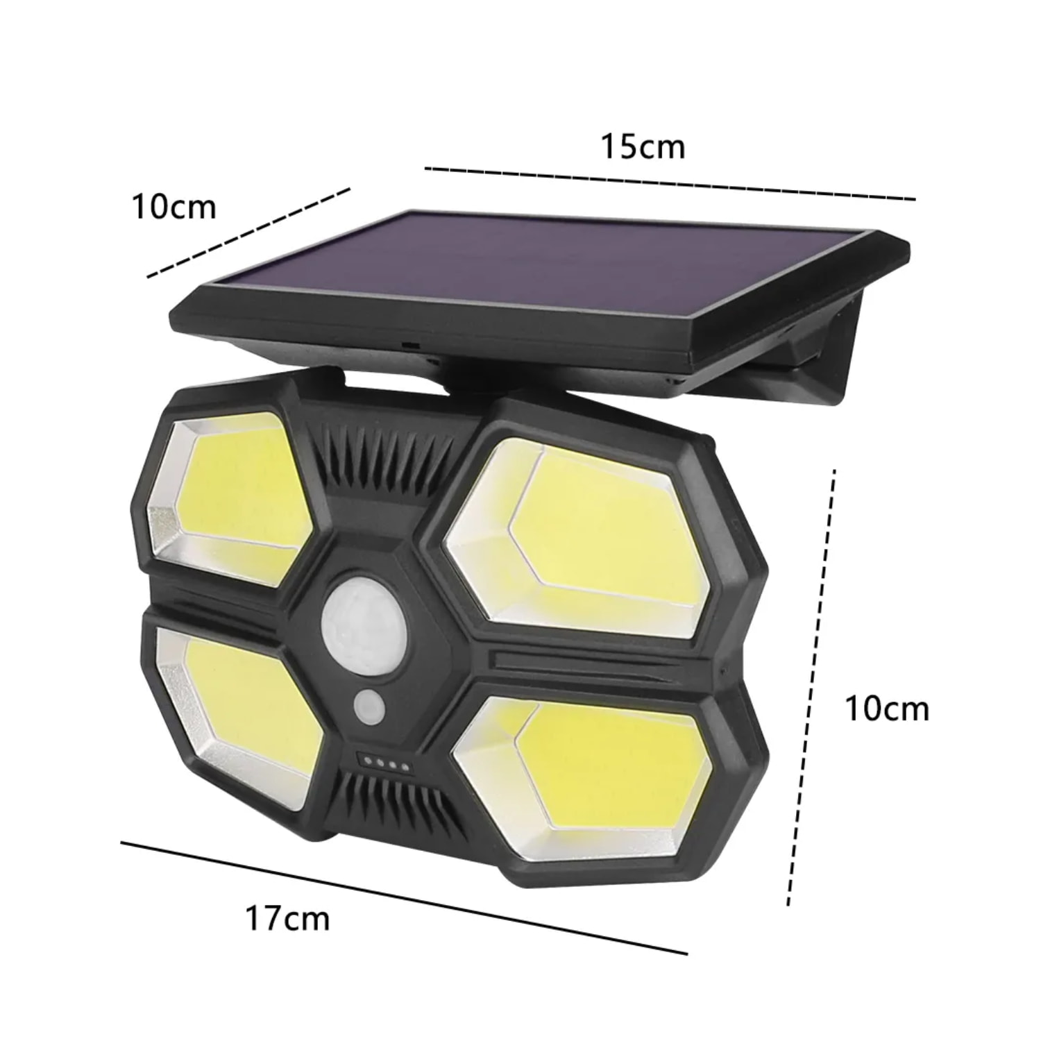 FOCO LÁMPARA IMPORTCLICK HOG.765 PARED SENSOR MOVIMIENTO SOLAR 180LED COB/LED - 4