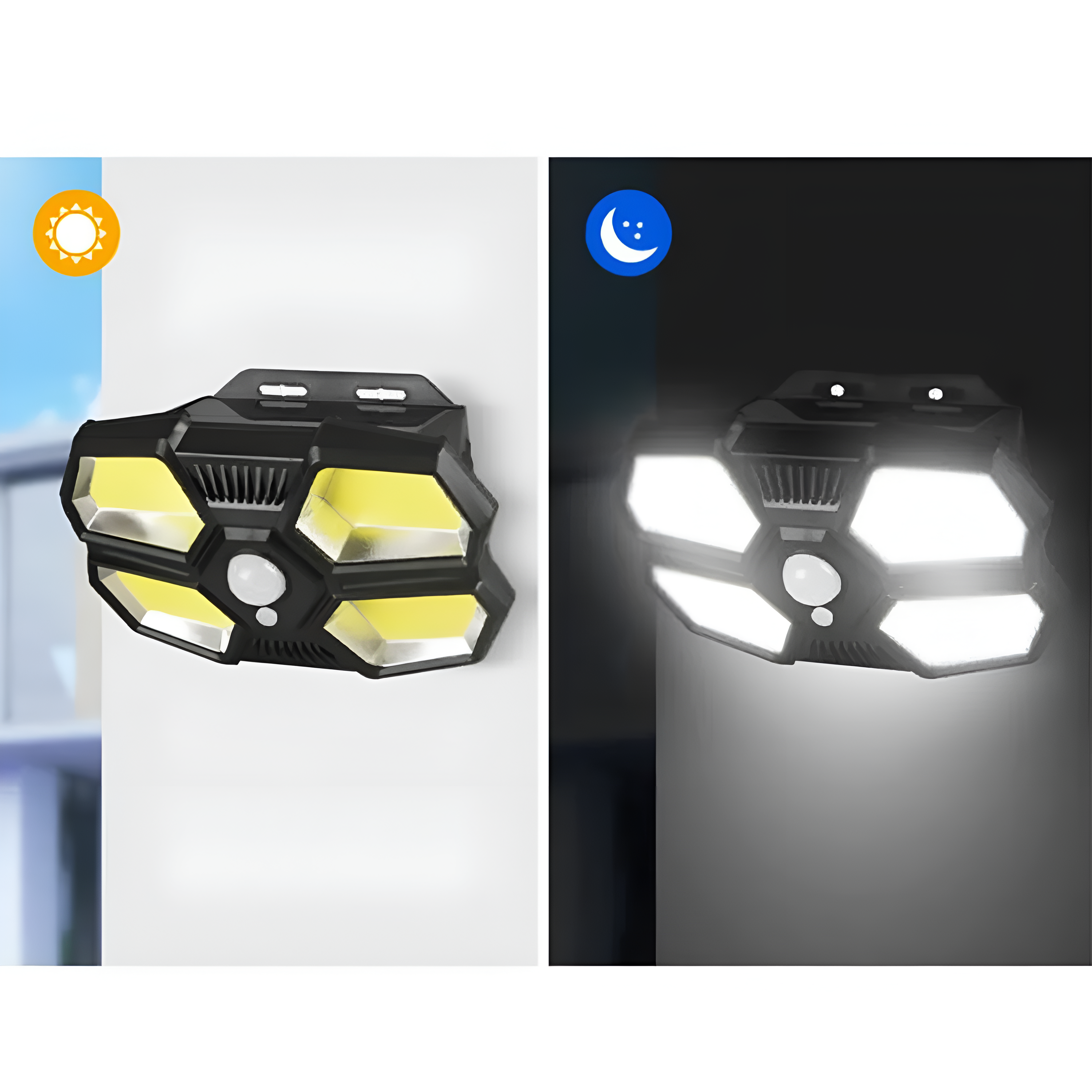 FOCO LÁMPARA IMPORTCLICK HOG.765 PARED SENSOR MOVIMIENTO SOLAR 180LED COB/LED - 5