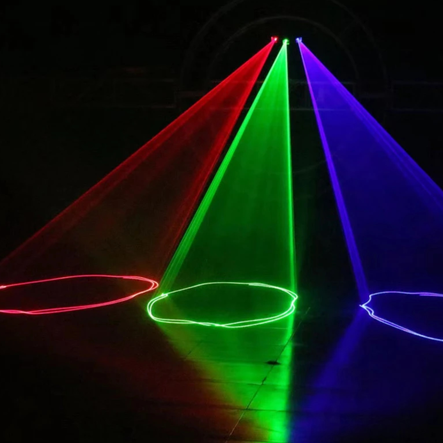 LUZ LÁSER RGB CONTROL SONIDO DMX DJ FIESTA - 5
