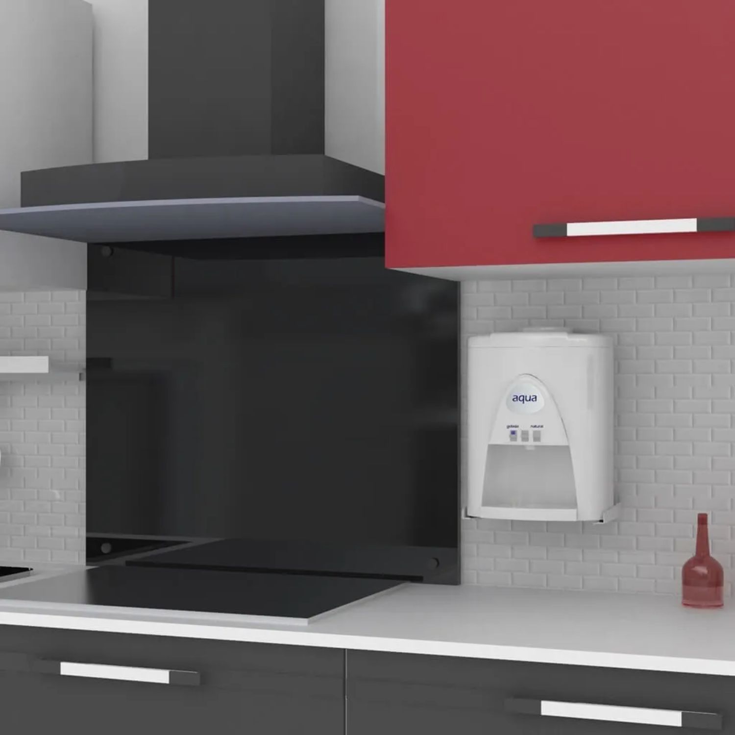 SOPORTE IMPORTCLICK HOG.397 ORGANIZADOR MULTIFUNCIONAL MICROONDAS HORNO ELÉCTRICO 30 KG NEGRO METAL - 5