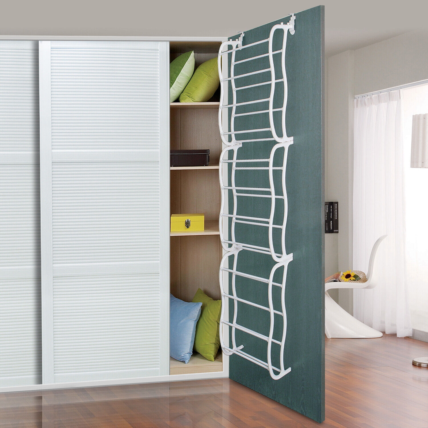 ZAPATERO IMPORTCLICK HOG.604 COLGANTE ORGANIZADOR 36 PARES METAL - 5