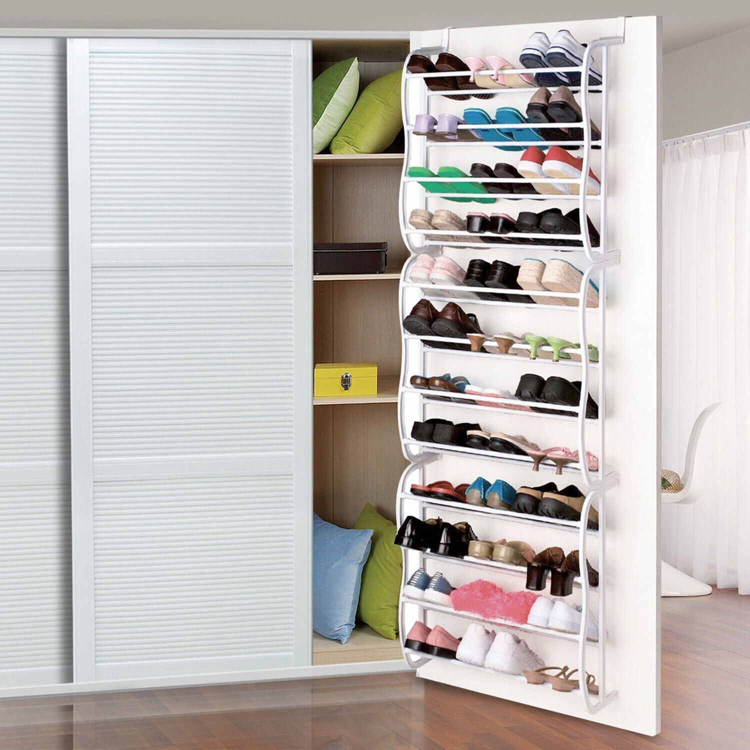 ZAPATERO IMPORTCLICK HOG.604 COLGANTE ORGANIZADOR 36 PARES METAL - 6