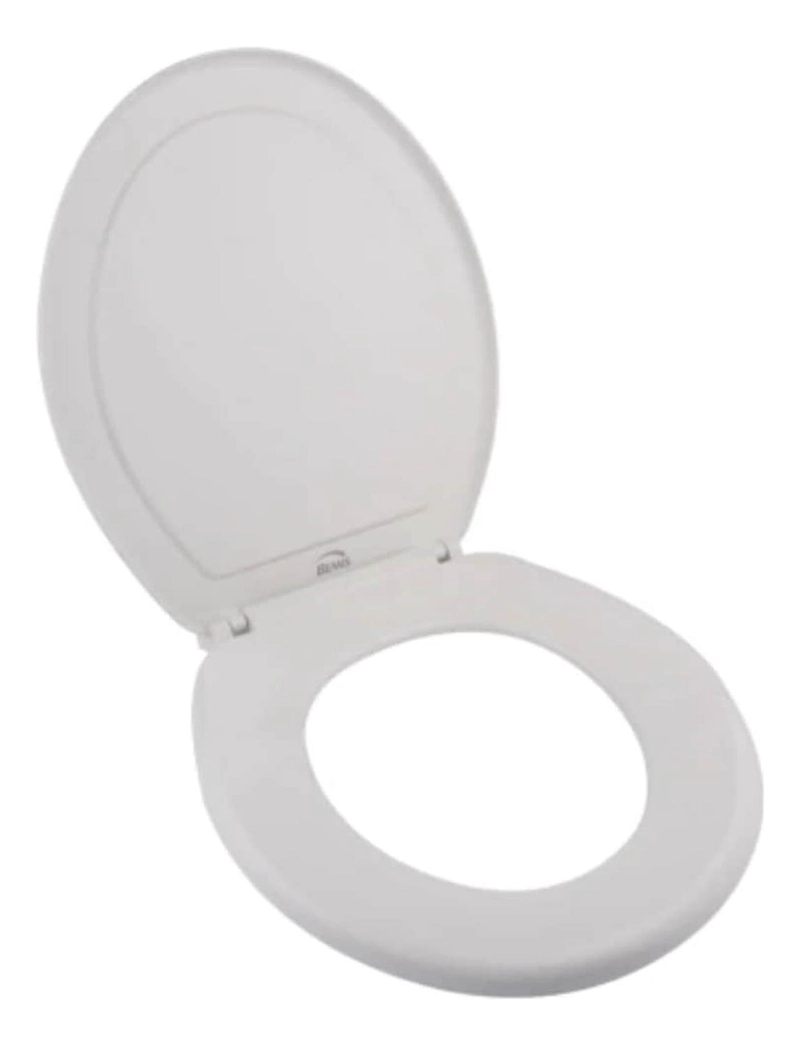 TAPA IMPORTCLICK BAÑO WC ASIENTO INODORO REDONDO UNIVERSAL 42X39X4 CM HOG.547 BLANCO - 3