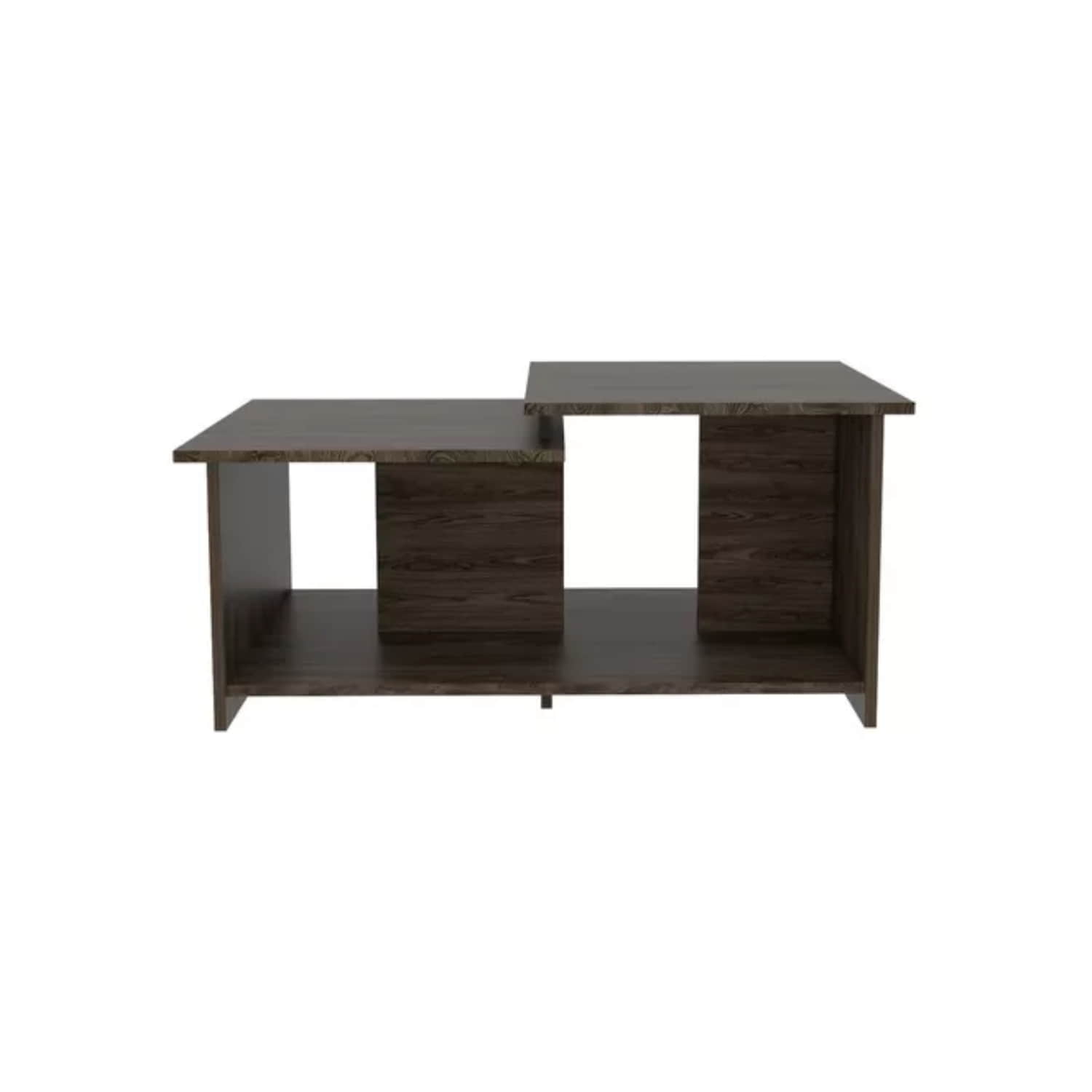 MESA CENTRO IMPORTCLICK HOG.551 MELAMINA CAFÉ 41X89X53 CM MADERA - 3