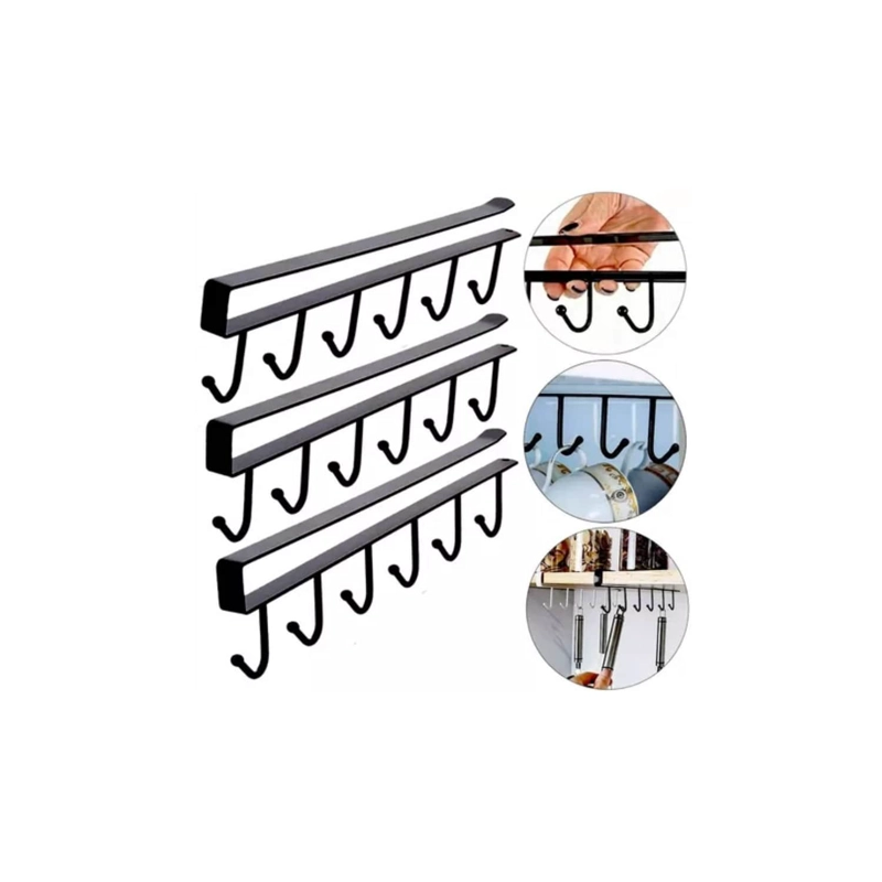 COLGADOR IMPORTCLICK HOG.576 ORGANIZADOR MULTIFUNCIÓNAL COCINA 3 PIEZAS - 4