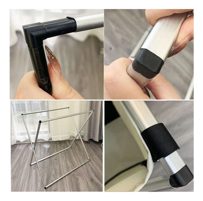CANASTO CESTA ORGANIZADOR ROPA PLEGABLE XL NEGRO - 3