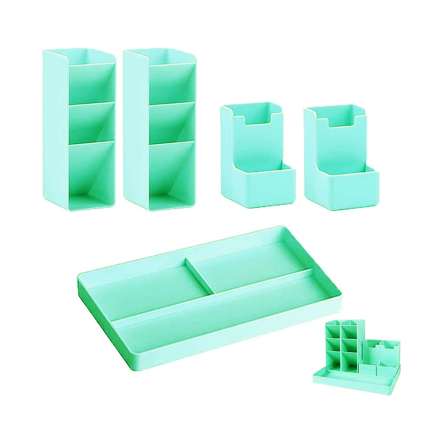 ORGANIZADOR IMPORTCLICK HOG.538 ESCRITORIO PORTALÁPICES PLUMONES MENTA - 3
