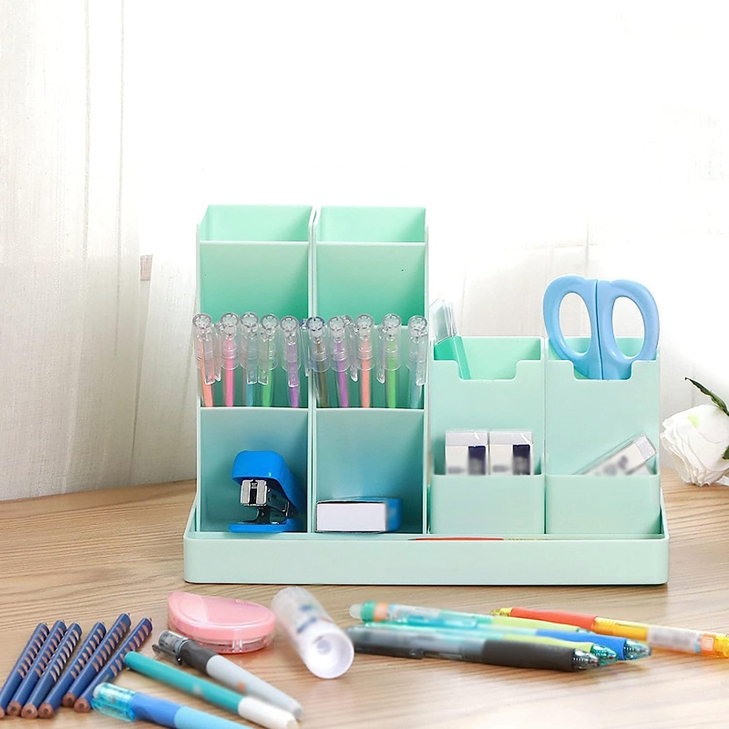 ORGANIZADOR IMPORTCLICK HOG.538 ESCRITORIO PORTALÁPICES PLUMONES MENTA - 5