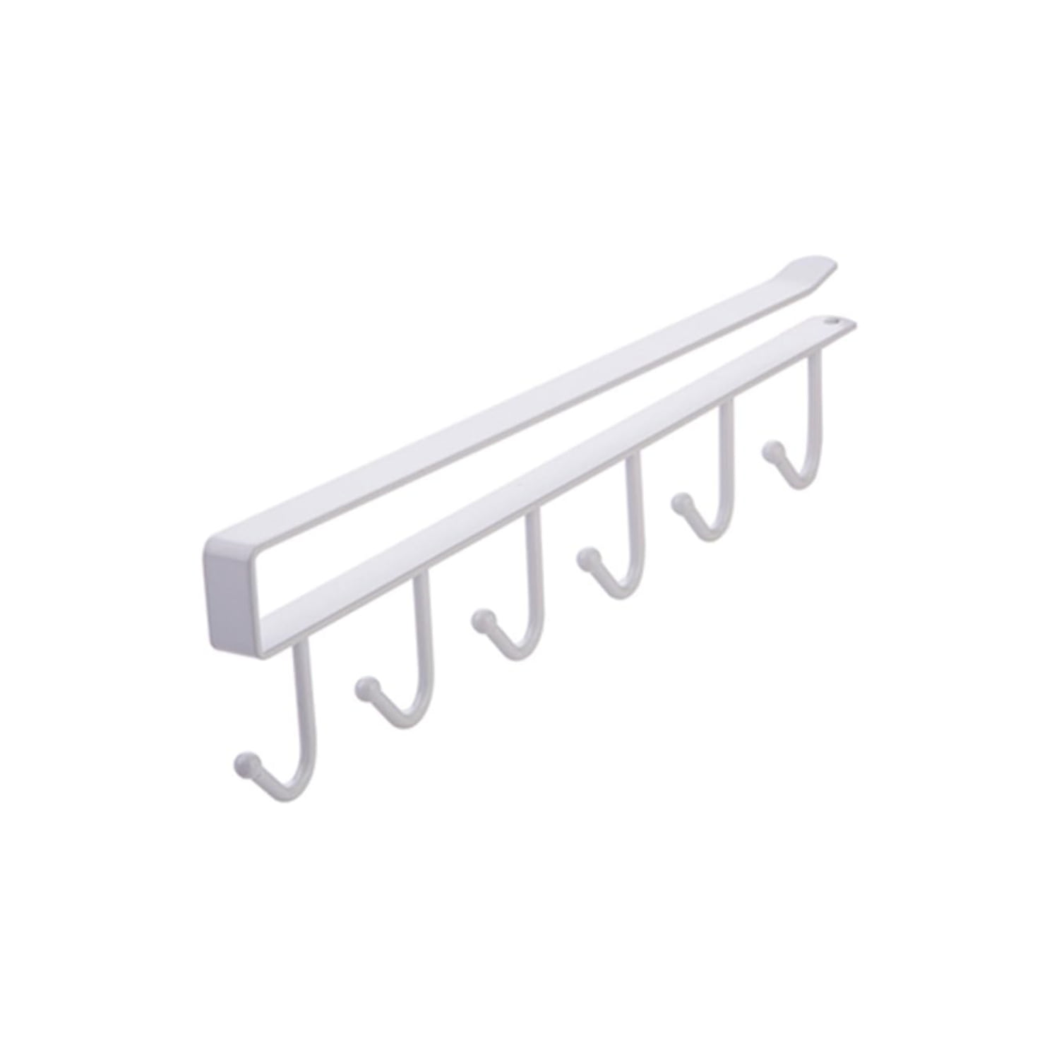 COLGADOR IMPORTCLICK HOG.615 ORGANIZADOR SOPORTE TAZAS UTENSILIOS COCINA METAL BLANCO - 1