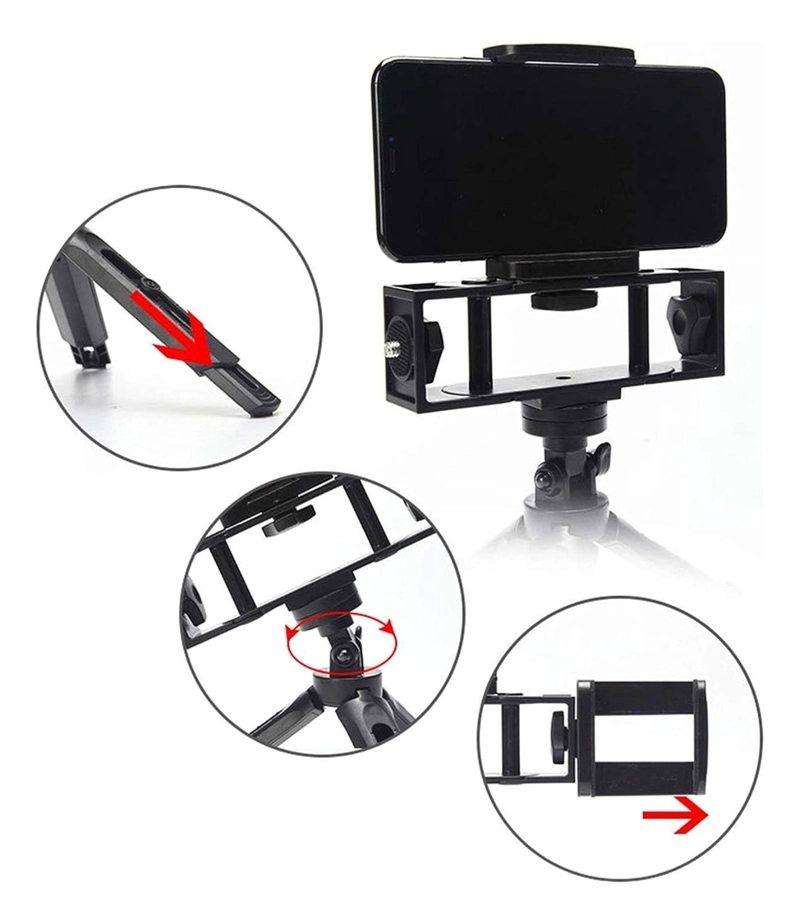 SOPORTE CELULAR IMPORTCLICK TEC.303 MULTI CLIP 3 EN 1 STREAMING - 4
