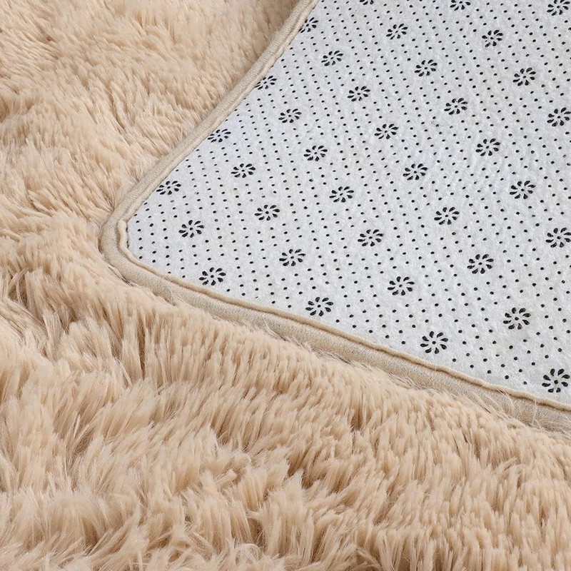 ALFOMBRA IMPORTCLICK HOG.605 CLÁSICA TRADICIONAL BAJADA CAMA PELUDA CAFE 160 X 60 CM - 3