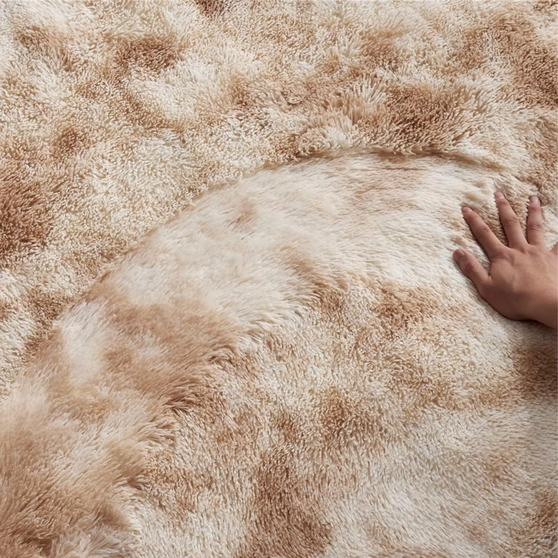 ALFOMBRA IMPORTCLICK HOG.605 CLÁSICA TRADICIONAL BAJADA CAMA PELUDA CAFE 160 X 60 CM - 4