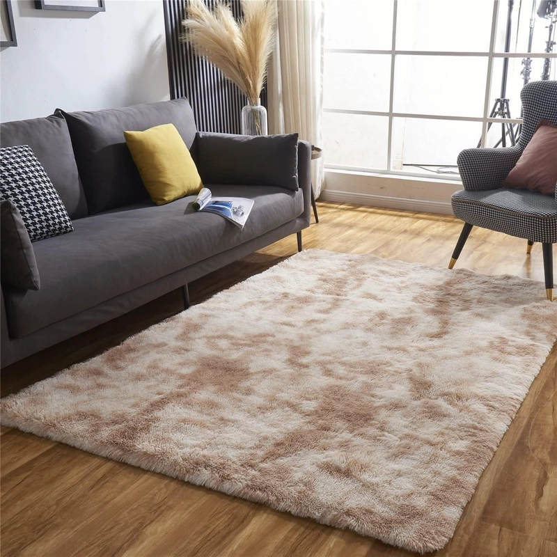 ALFOMBRA IMPORTCLICK HOG.605 CLÁSICA TRADICIONAL BAJADA CAMA PELUDA CAFE 160 X 60 CM - 5