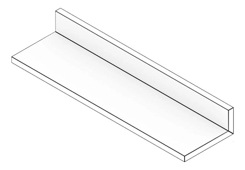 SET 4 REPISAS FLOTANTES RECTAS SOPORTE NEGRO 2X 40 CM - 2X 60 CM - 5