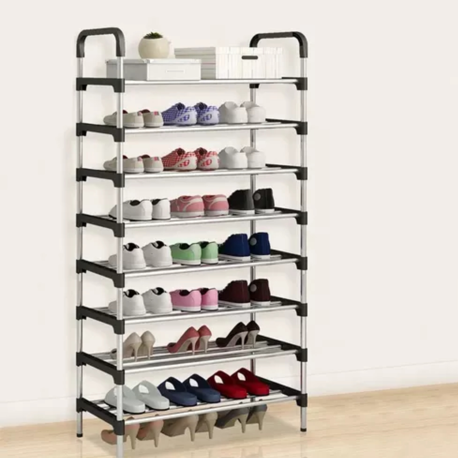 ZAPATERO IMPORTCLICK HOG.610 ORGANIZADOR 8 NIVELES 24 PARES METAL - 6