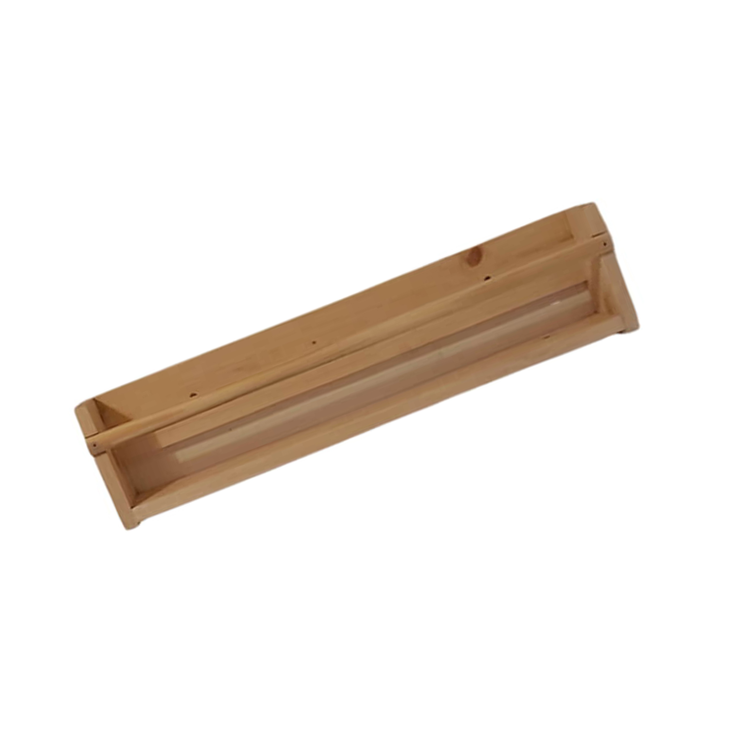 REPISA ORGANIZADOR PARED MADERA PINO 60X15X14 CM - 3