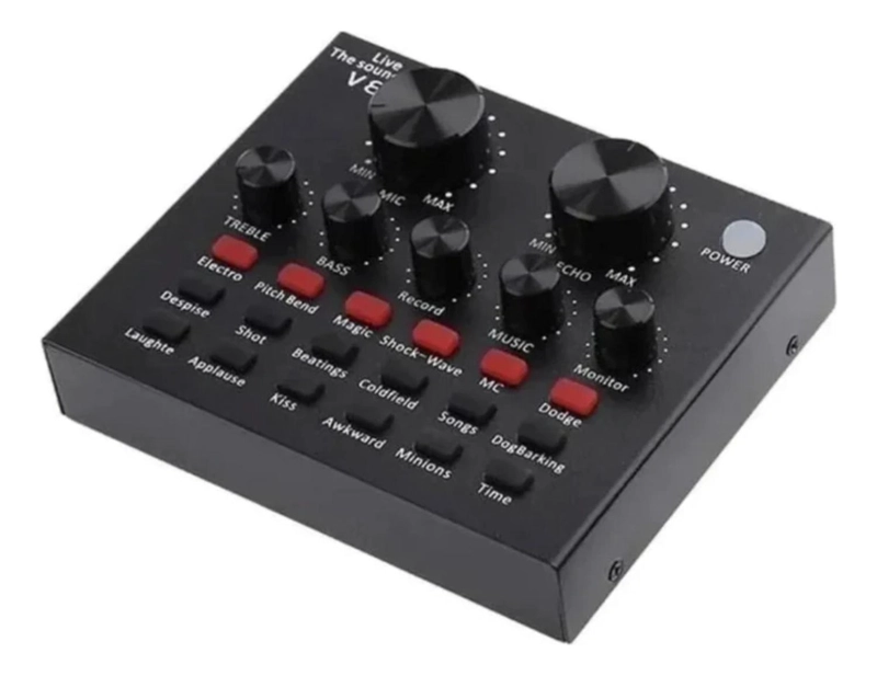 TARJETA IMPORTCLICK SONIDO USB MEZCLADOR INTERFAZ AUDIO STREAM BLUETOOTH TEC.181 - 1