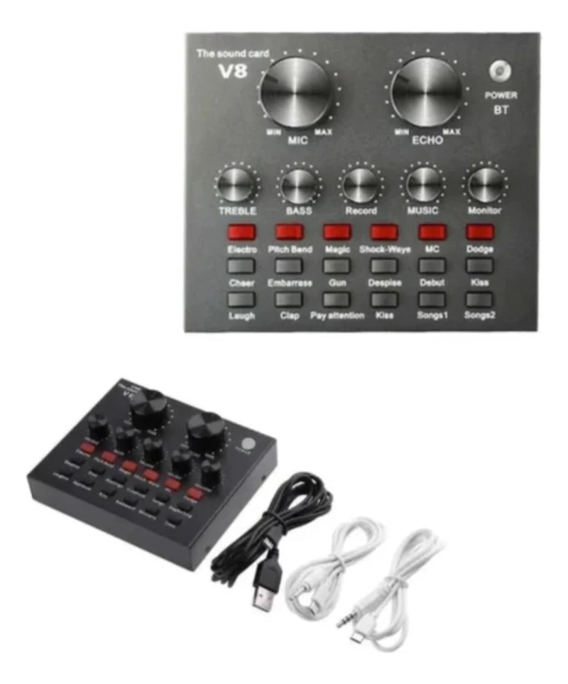 TARJETA IMPORTCLICK SONIDO USB MEZCLADOR INTERFAZ AUDIO STREAM BLUETOOTH TEC.181 - 4