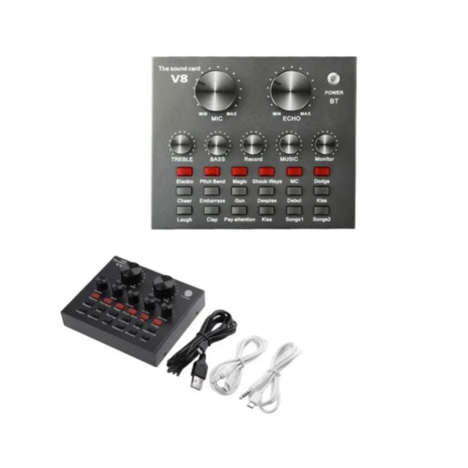 TARJETA IMPORTCLICK SONIDO USB MEZCLADOR INTERFAZ AUDIO STREAM BLUETOOTH TEC.181 - 4
