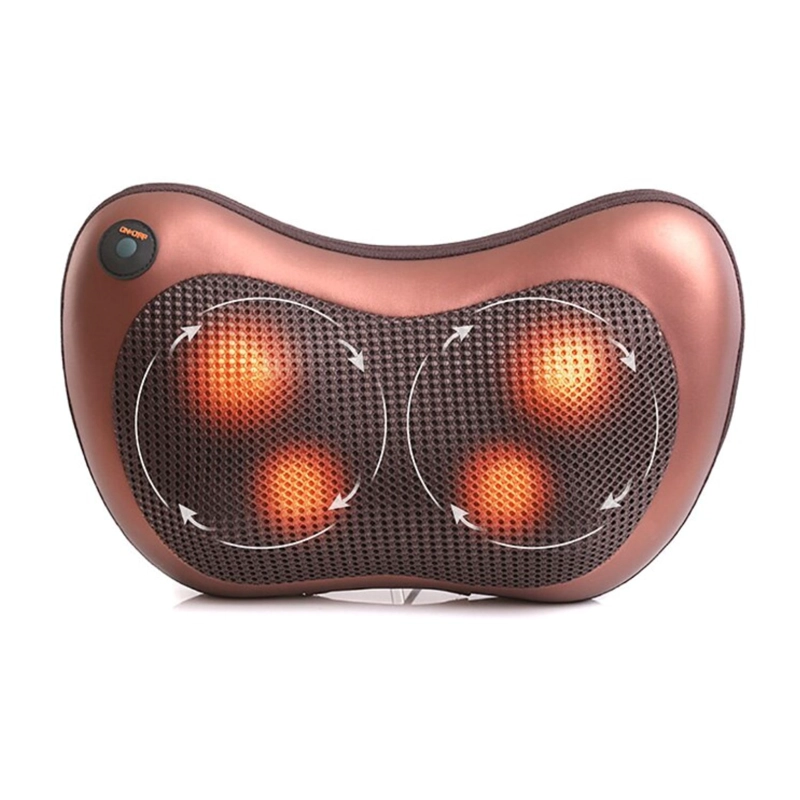 MASAJEADOR IMPORTCLICK ALMOHADA COJÍN ELÉCTRICO LUMBAR CUELLO PIERNAS - 4