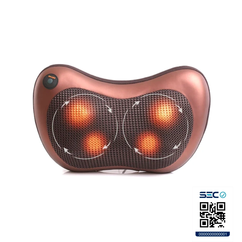 MASAJEADOR IMPORTCLICK ALMOHADA COJÍN ELÉCTRICO LUMBAR CUELLO PIERNAS - 9