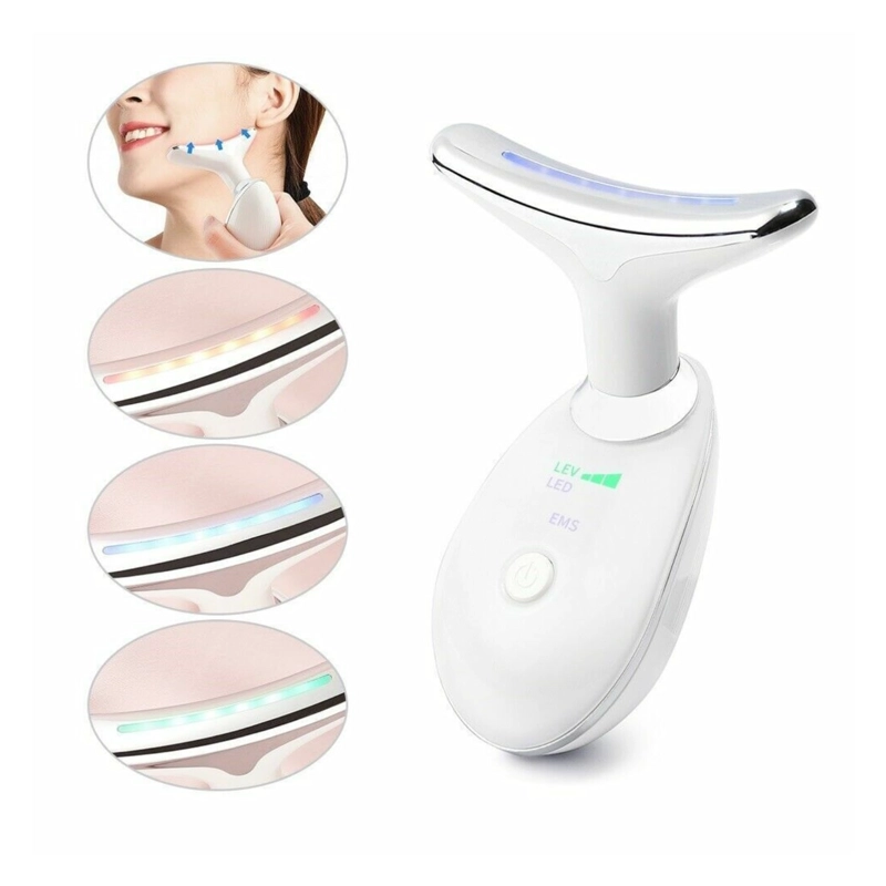 MASAJEADOR ULTRASONIDO IMPORTCLICK SAL.56 PLÁSTICO CAVITACIÓN FACIAL CUELLO ADELGAZANTE - 2