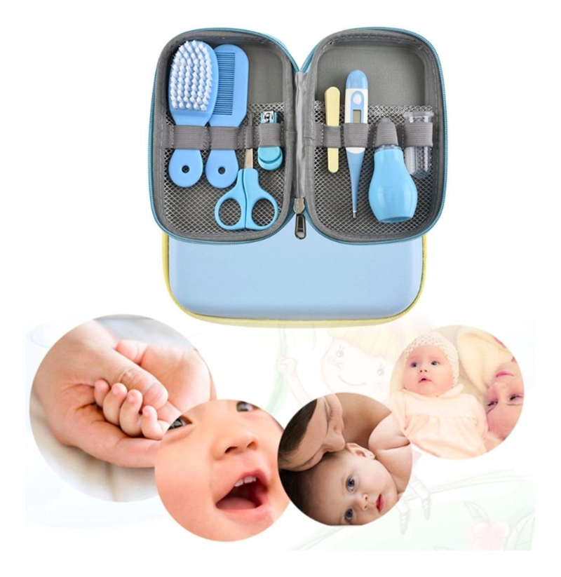 SET IMPORTCLICK INF.55 CUIDADOS MANICURE BEBÉS 8 PIEZAS CELESTE - 5