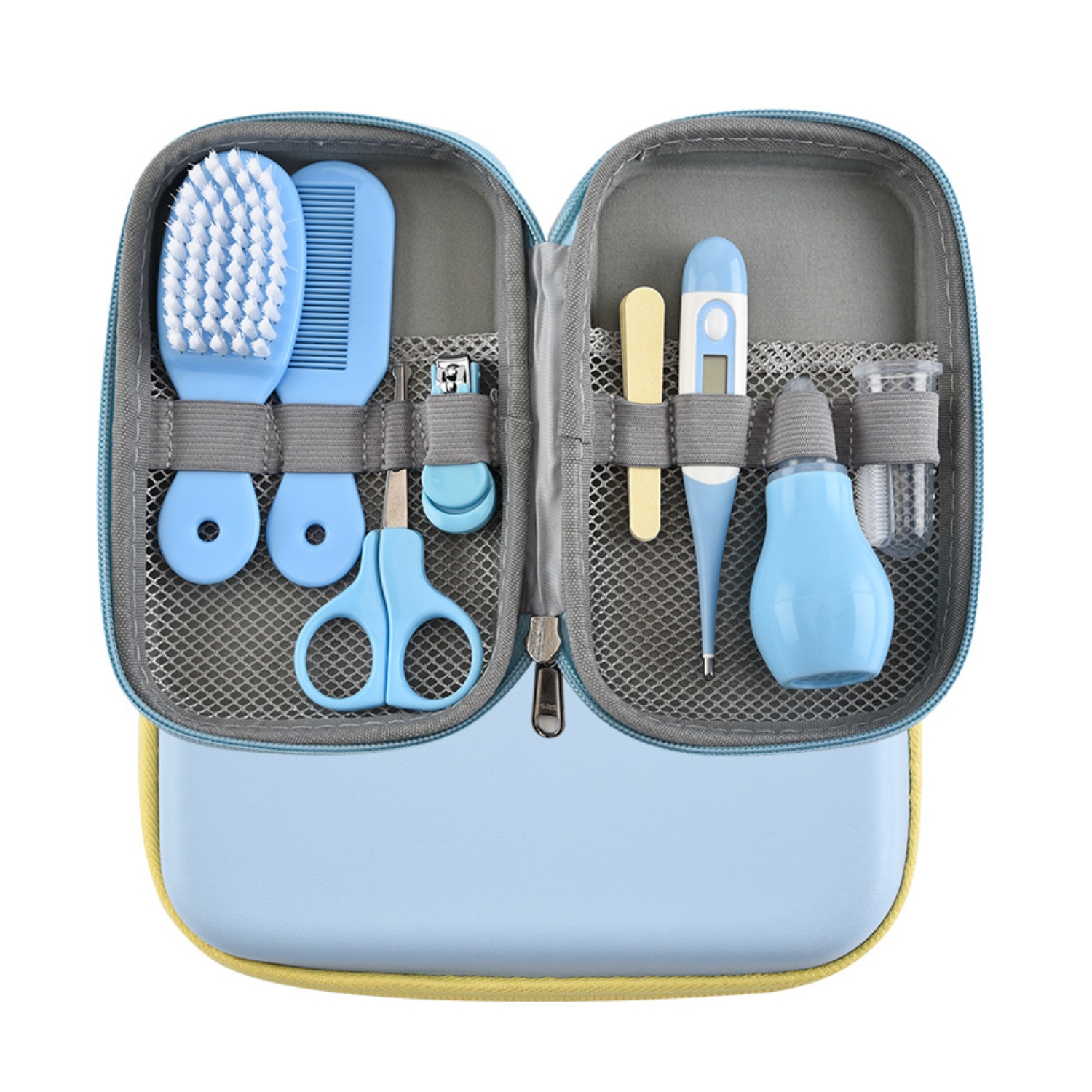 SET IMPORTCLICK INF.55 CUIDADOS MANICURE BEBÉS 8 PIEZAS CELESTE - 6