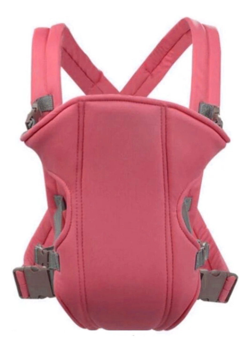 MOCHILA IMPORTCLICK INF.64 PORTABEBÉS ERGONÓMICA ACOLCHADO ROJO - 1