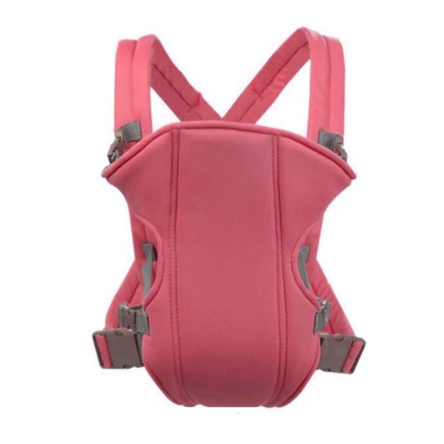 MOCHILA IMPORTCLICK INF.64 PORTABEBÉS ERGONÓMICA ACOLCHADO ROJO - 1