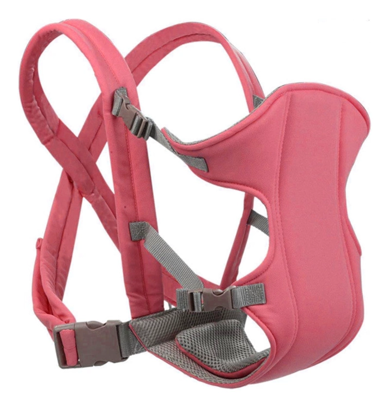 MOCHILA IMPORTCLICK INF.64 PORTABEBÉS ERGONÓMICA ACOLCHADO ROJO - 2