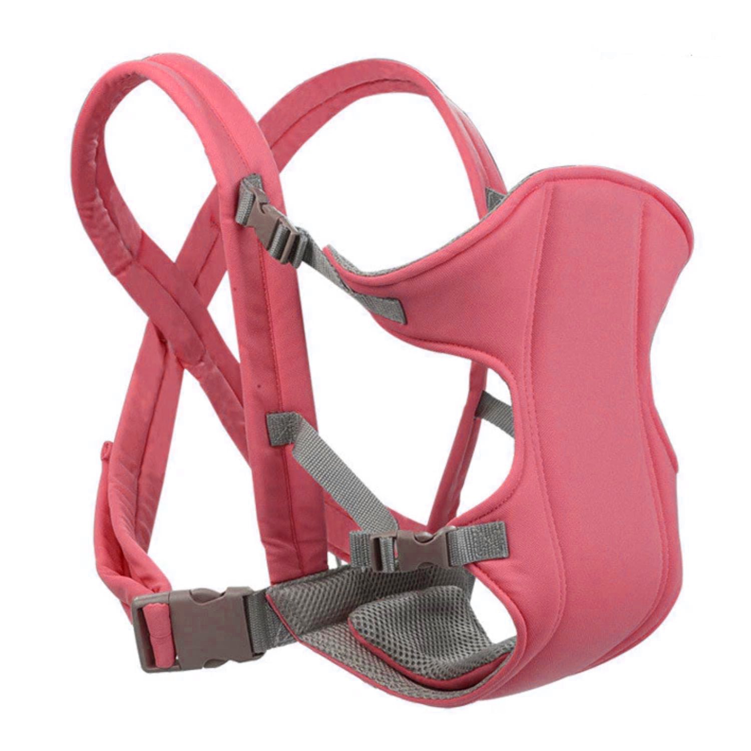 MOCHILA IMPORTCLICK INF.64 PORTABEBÉS ERGONÓMICA ACOLCHADO ROJO - 2