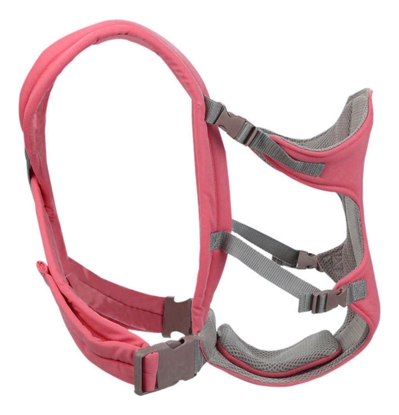 MOCHILA IMPORTCLICK INF.64 PORTABEBÉS ERGONÓMICA ACOLCHADO ROJO - 3