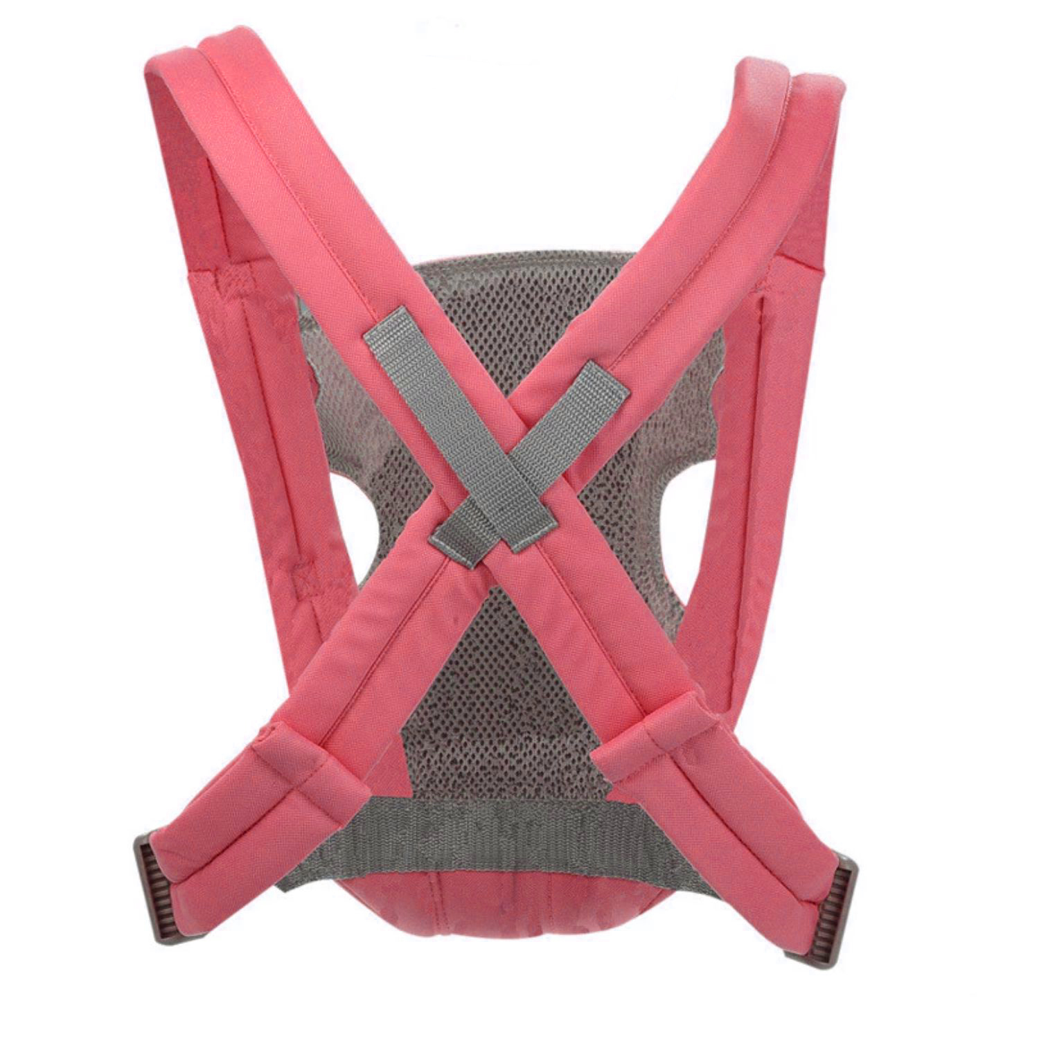 MOCHILA IMPORTCLICK INF.64 PORTABEBÉS ERGONÓMICA ACOLCHADO ROJO - 7
