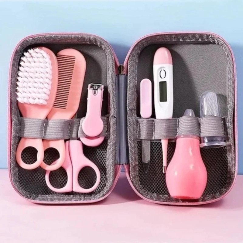 SET IMPORTCLICK INF.56 CUIDADOS MANICURE BEBÉS 8 PIEZAS ROSADO - 3