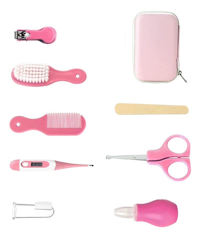 SET IMPORTCLICK INF.56 CUIDADOS MANICURE BEBÉS 8 PIEZAS ROSADO - 4