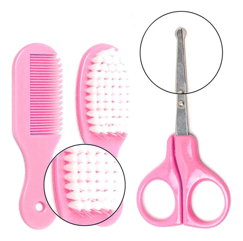 SET IMPORTCLICK INF.56 CUIDADOS MANICURE BEBÉS 8 PIEZAS ROSADO - 5