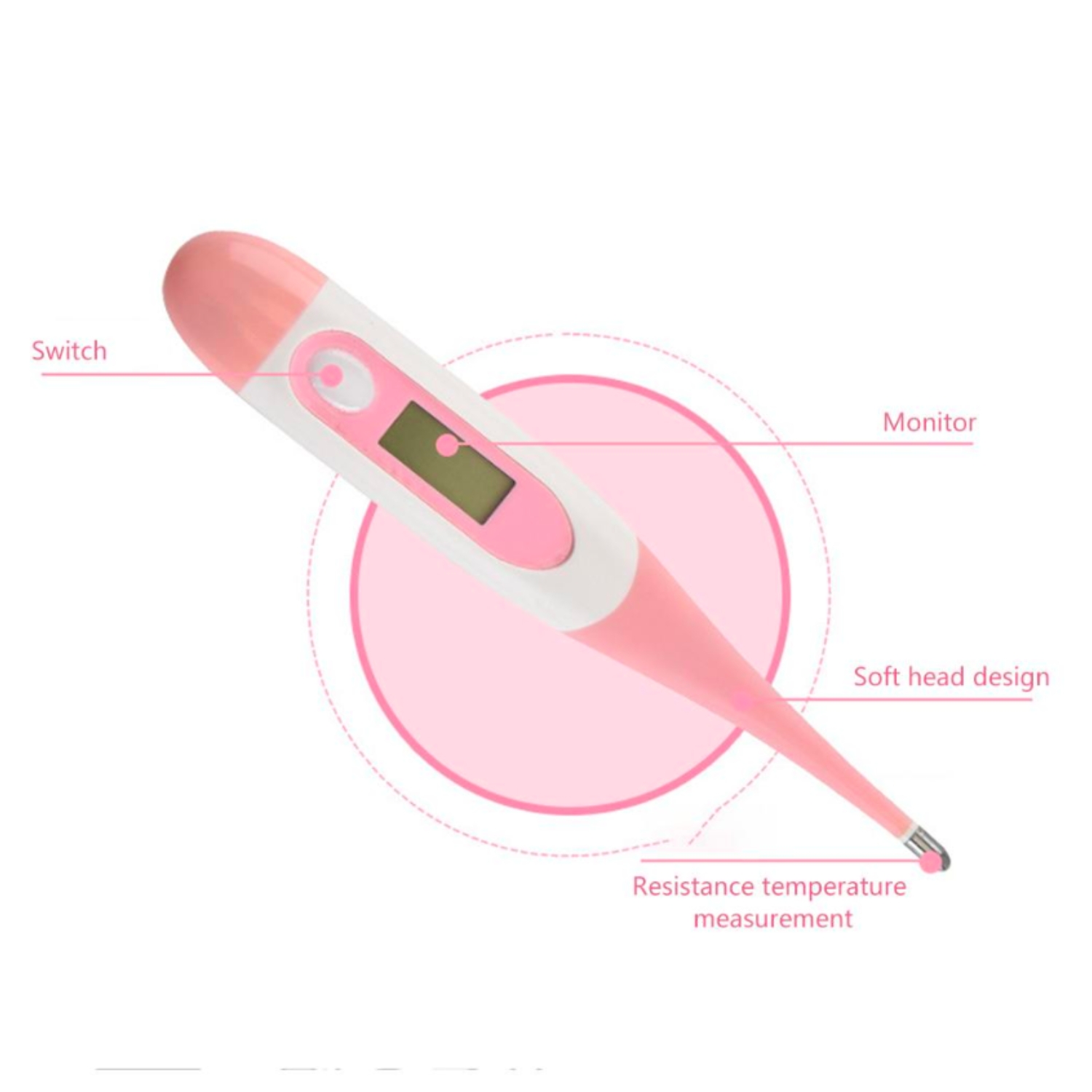 SET IMPORTCLICK INF.56 CUIDADOS MANICURE BEBÉS 8 PIEZAS ROSADO - 6