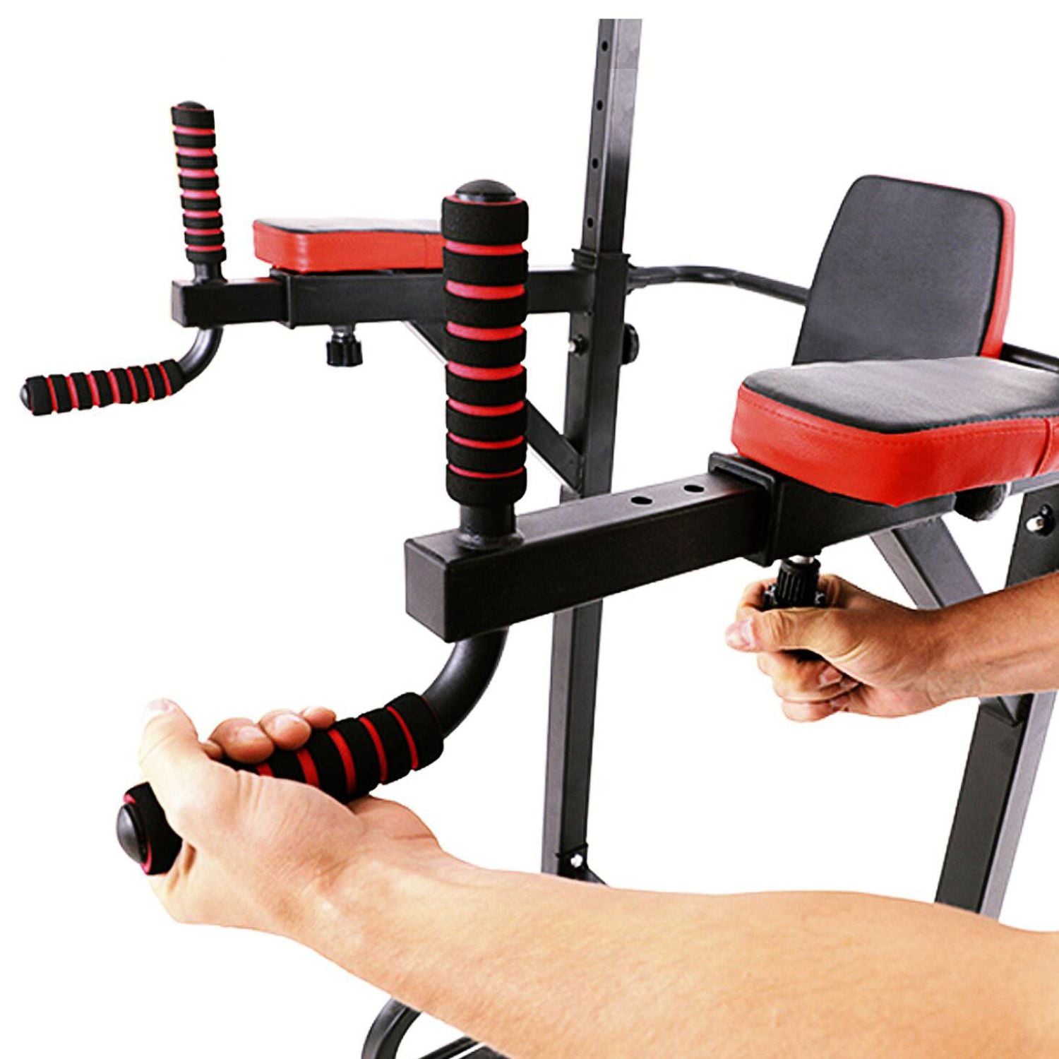 BARRAS MULTIFUNCIONAL IMPORTCLICK DEP.102 GIMNASIO MÁQUINAS ABDOMINALES 7 NIVELES ALTURA - 4
