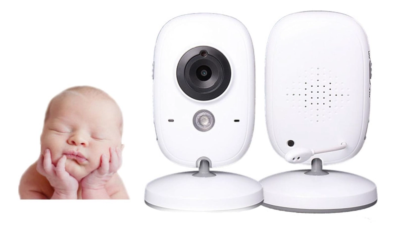 CÁMARA IMPORTCLICK TEC.184 VIDEO MONITOR DIGITAL BEBÉS VISIÓN NOCTURNA BLANCO - 4